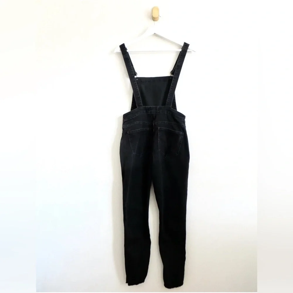 Madewell Overalls Stretch Black Lunar Wash Size Small - Picture 12 of 15